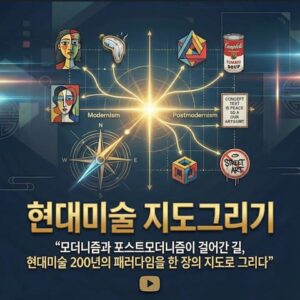 현대미술 지도그리기